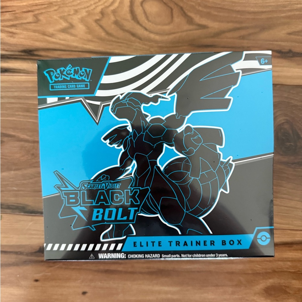 Pokemon Black Bolt Trainer Box - New Release ETB